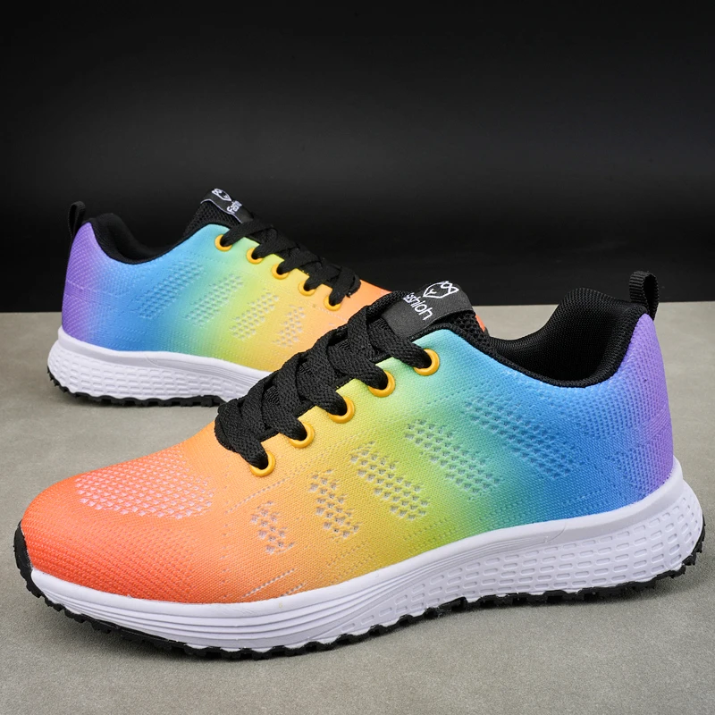 

Women Summer Shoes Breathable Mesh Sneakers 2023 Running Sports Shoes Casual Plus Size Comfortable Walking Female Vulcanize Shoe