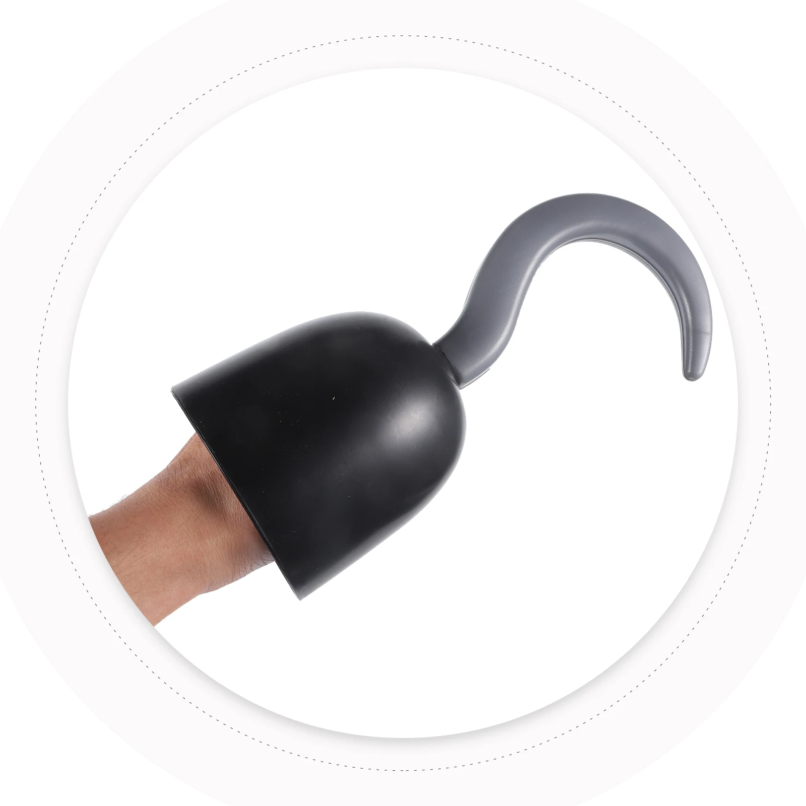 

Pirate Hook Decorative Props for Halloween Costumes Party Tools Black Child Plastic Hooks Cosplay Accessories Pirate Decorations