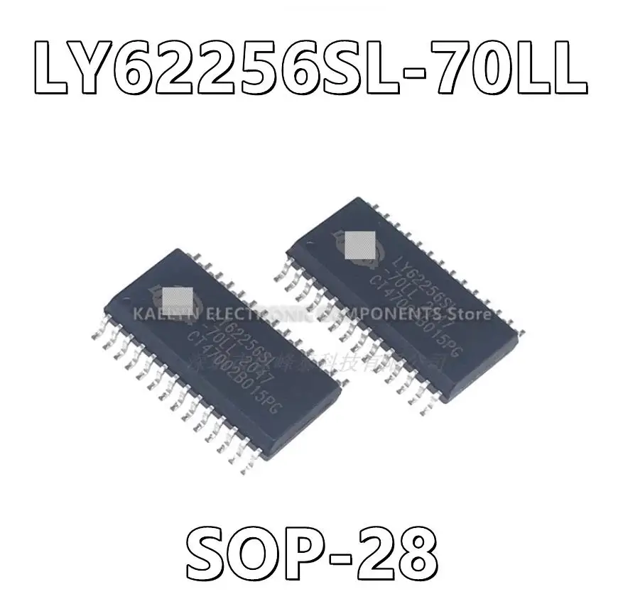 10Pcs/lot LY62256SL LY62256SL-70LL SOP-28