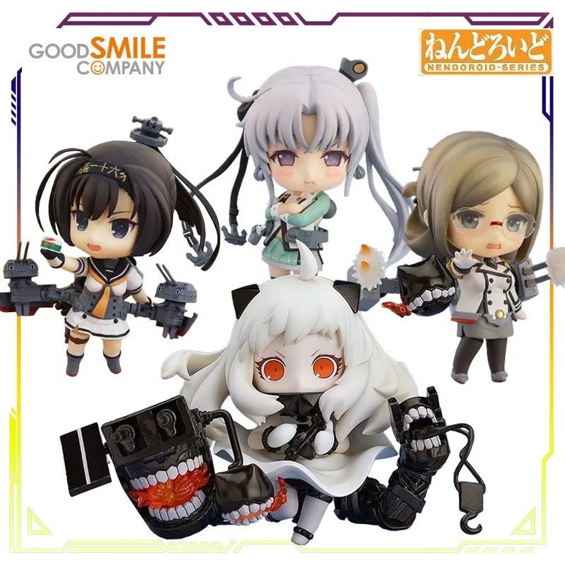 

GSC оригинальная коллекция Nendoroid Fleet серии Northern Qiji\Autumn Moon&Long аниме фигурка модель игрушки подарки для мальчиков