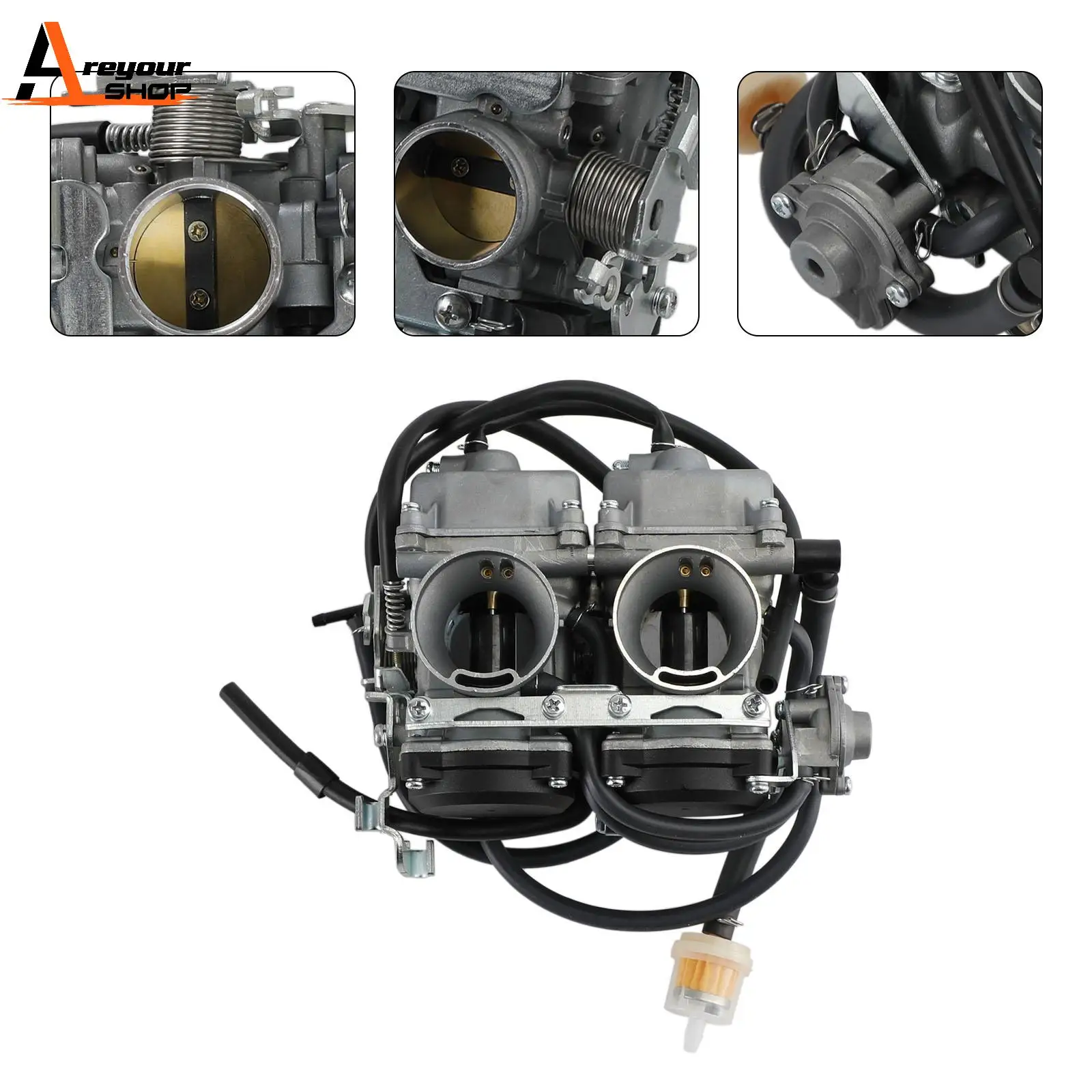 Areyourshop Carburetor Carb fit for Kawasaki GPX 250 GPX 400 ZZR 250 Motorcycle Part