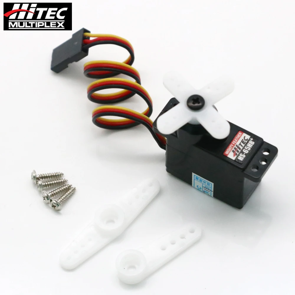 Hitec HS-65MG HS65MG 65MG 4.8-6.0V Micro Servo Futaba JR Trex 450 V2 For RC Helicopter Airplane 1/18 Cars Truck Crawler Toys