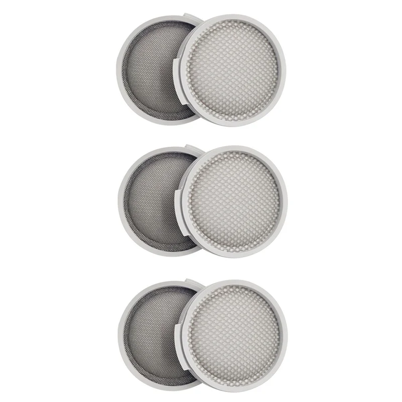 6 шт. HEPA-фильтры для Xiaomi Mijia SCWXCQ01RR Roborock H6, ручной беспроводной пылесос, сменные аксессуары