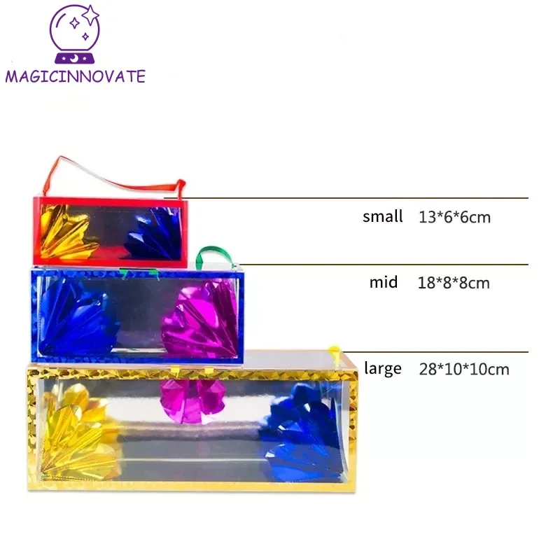 The middle Flower Box Production Dream Bag Magic Tricks Close Up Easy Magic Accessories mid size