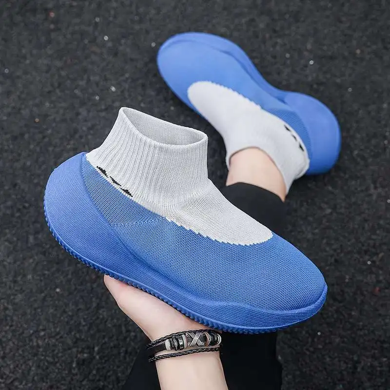 Original Men\'s Sneakers Breathable Non-slip Casual Sports Shoes Socks Walking Running Shoes Zapatillas Hombre Size 39-45