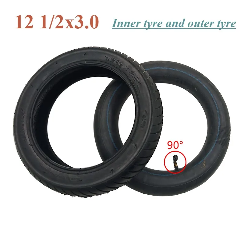 12 1/2x3.0 Tube Tire 12x3.0 Inch Inner Tube Outer Tyre for Folding E-Bike Mini Motorcycle Electric Scooter Wheels Parts