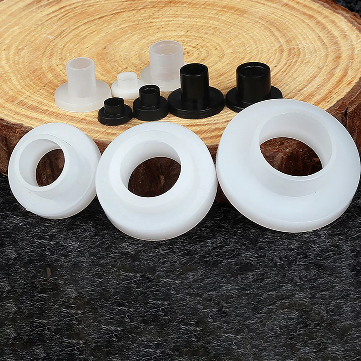 T-Type Nylon Getrapte Wasmachine/Concave-Convexe Draad Bus Isolerende Pellets