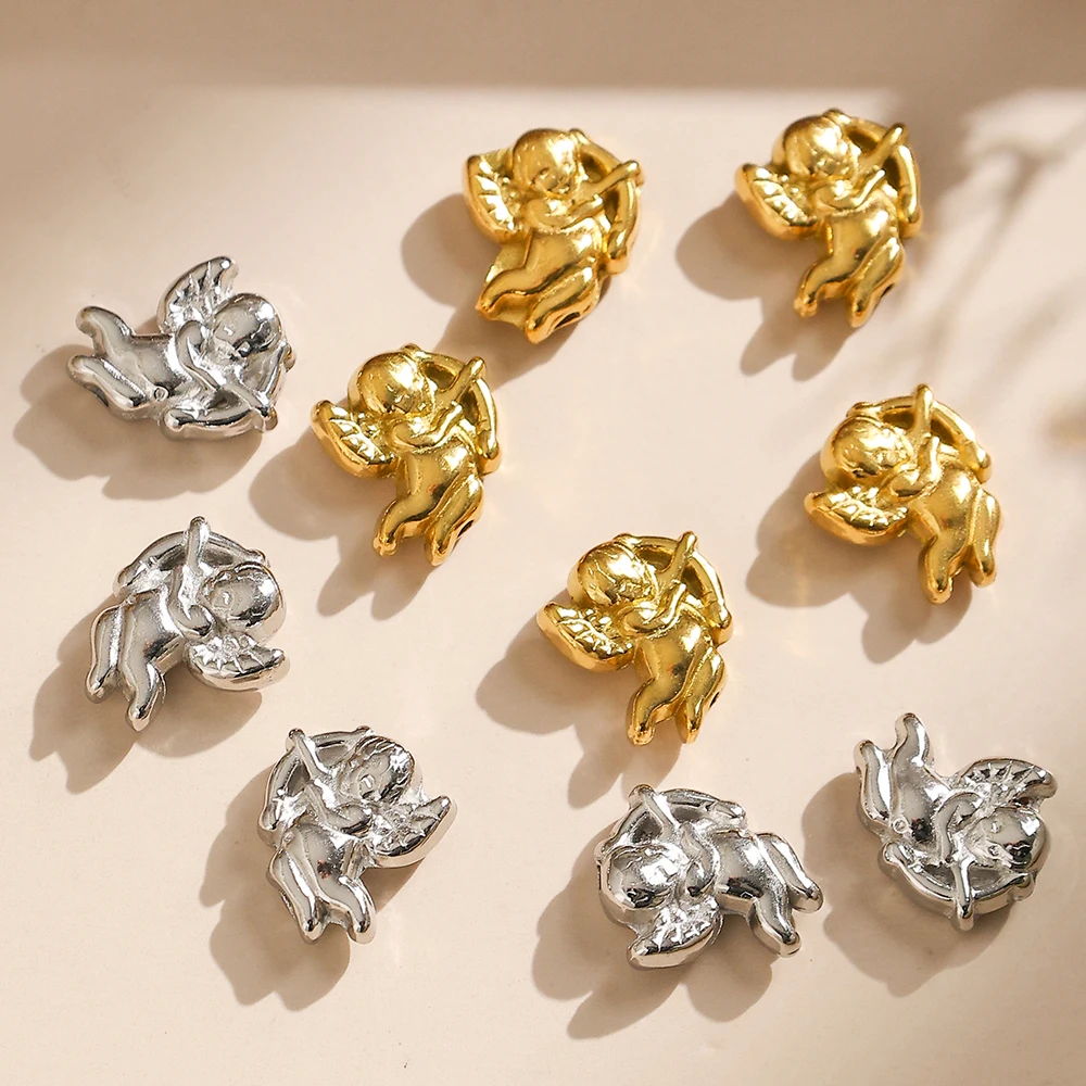 

5pcs Hot Sale Stainless Steel Tennis racket accessories Wholesale DIY Necklace Bracelet Modification