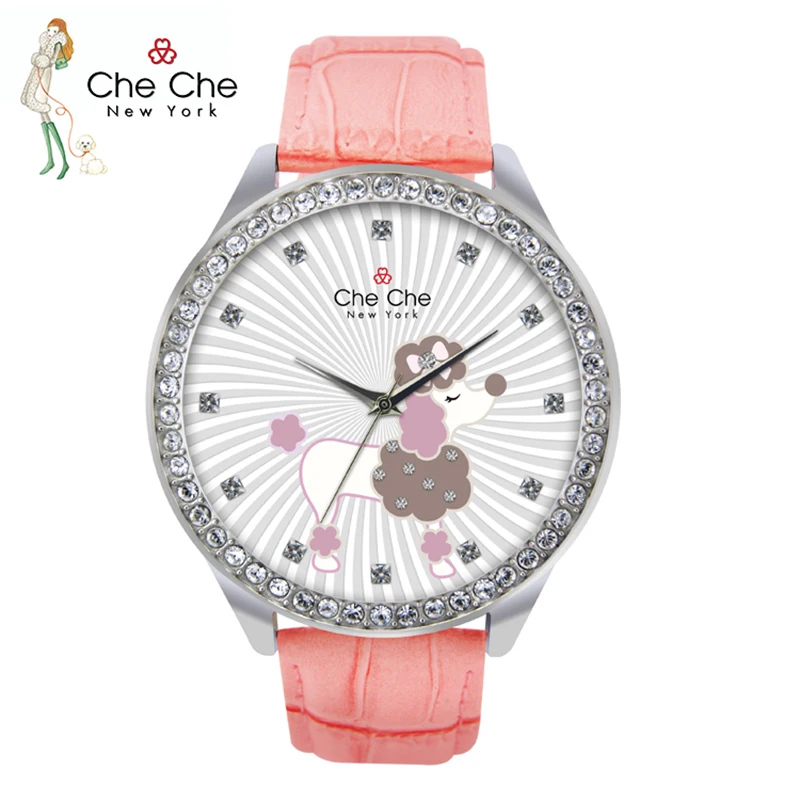 CHE CHE CC030 watch for women fashion elf cute pet stone boy women's watches sweet cos street beat gift