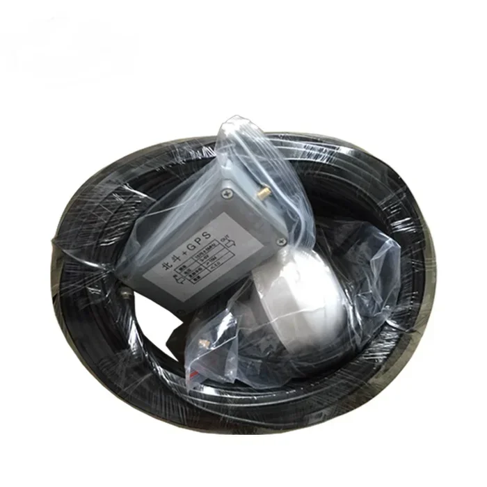 Factory production Beidou signal transponder cable length 25 meters clock mushroom head receiver GPS antenna