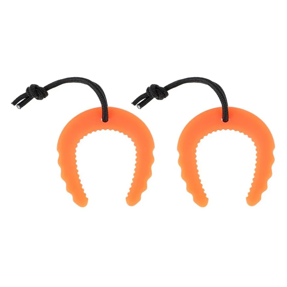 

2Pcs Anti-collision C-Shaped Door Stopper Silent Finger Protector Anti-Pinch Hand Guard Safety with Rope Door Block Bedroom