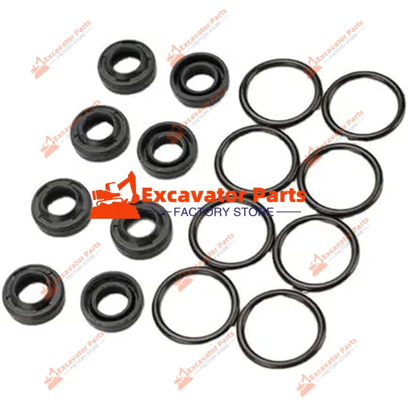 

Joystick Seal Kit Compatible with Excavator Hydraulic Black Standards NFK