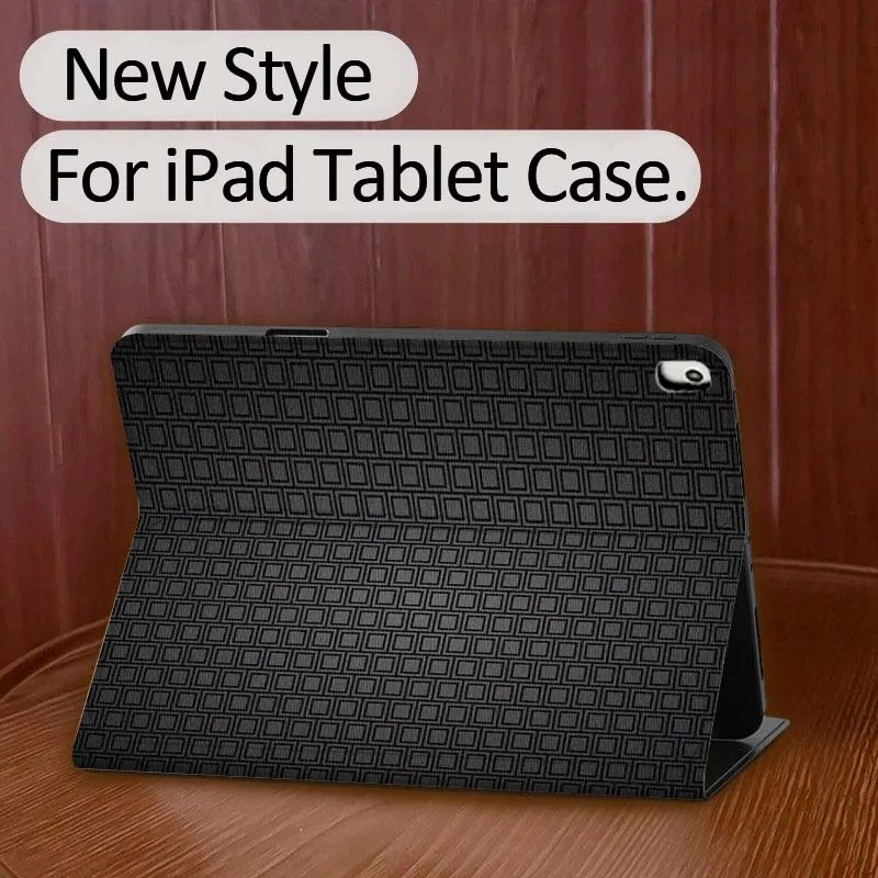 

Художественный узор из углеродного волокна для iPad Pro Air Mini 2 3 4 5 6 7 7 8 9 10 11th 10.2 9.7 10.5 10.9 11 13 дюймов Чехол для планшета