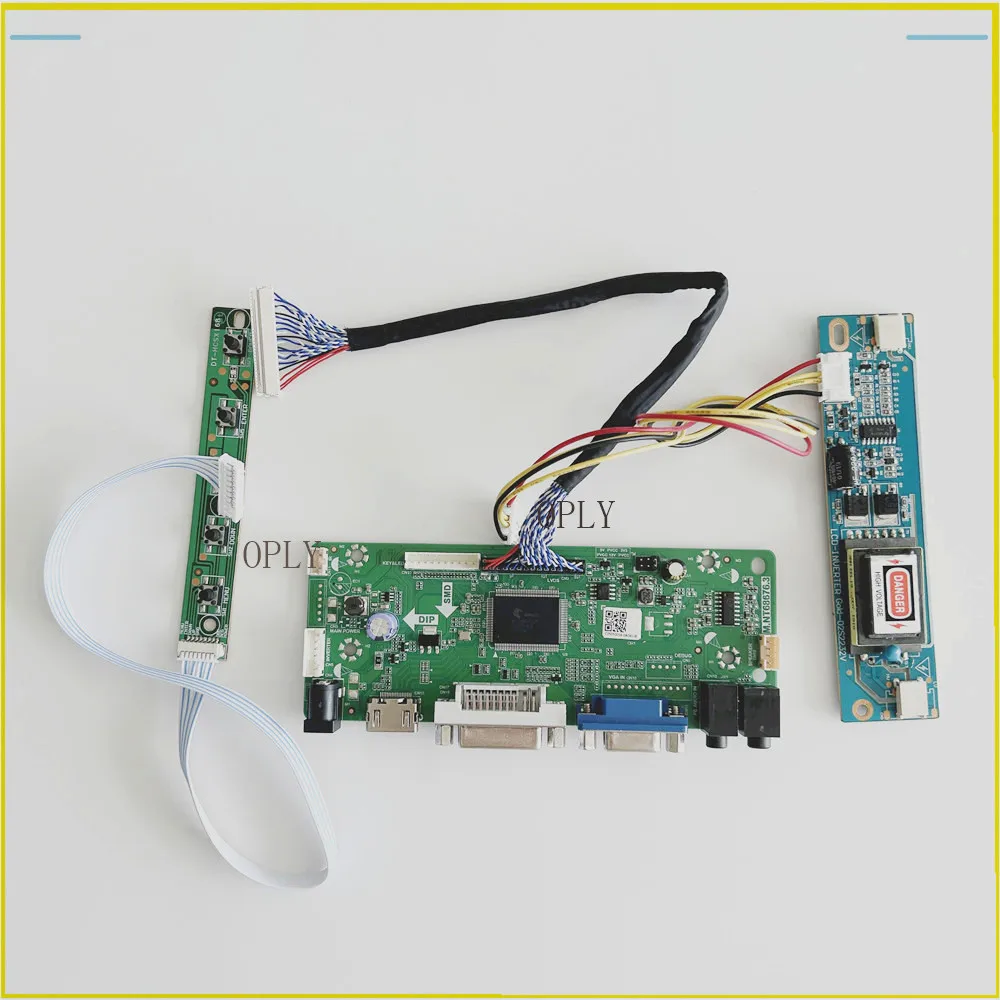 

Комплект платы контроллера HDMI-совместимый VGA DVI для LTM215HT01 LTM215HT02 LTM230HT02 LTM230HT03 LTM230HT01 1920X1080 ЖК-экран