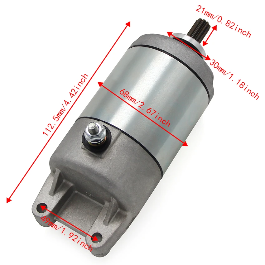 

Motorcycle Electric Starter Motor For Honda CB500 1994 CB500S 1996 1997 1998 1999 2000 2001 2002 OEM：31200-MY5-003 31200-MY5-013