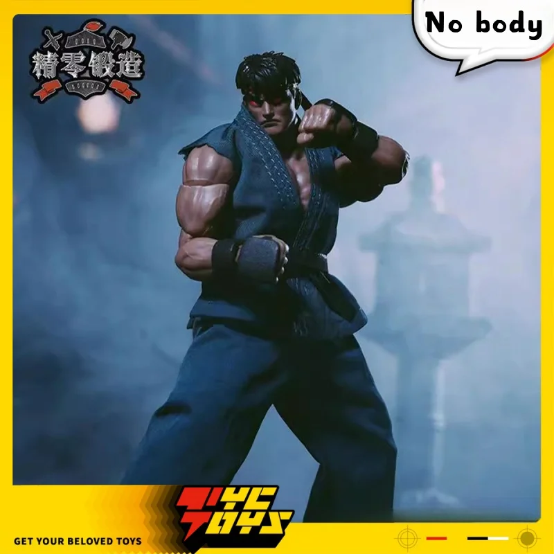 Personalizzato JLDZ 1/12 Bilancia Gioco di Combattimento Jada Street Fighter 2 Edizione Limitata Evil Ryu Vestiti Da Combattimento Per 6in Action Figures Modello