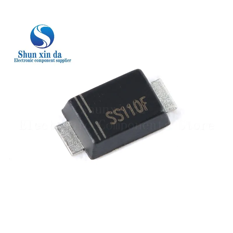 

3000PCS SS110F SS210F SS310F SS510F SMAF 1A 2A 3A 5A 100V 1KV DO-214AC SMD Schottky Diodes Ultrathin