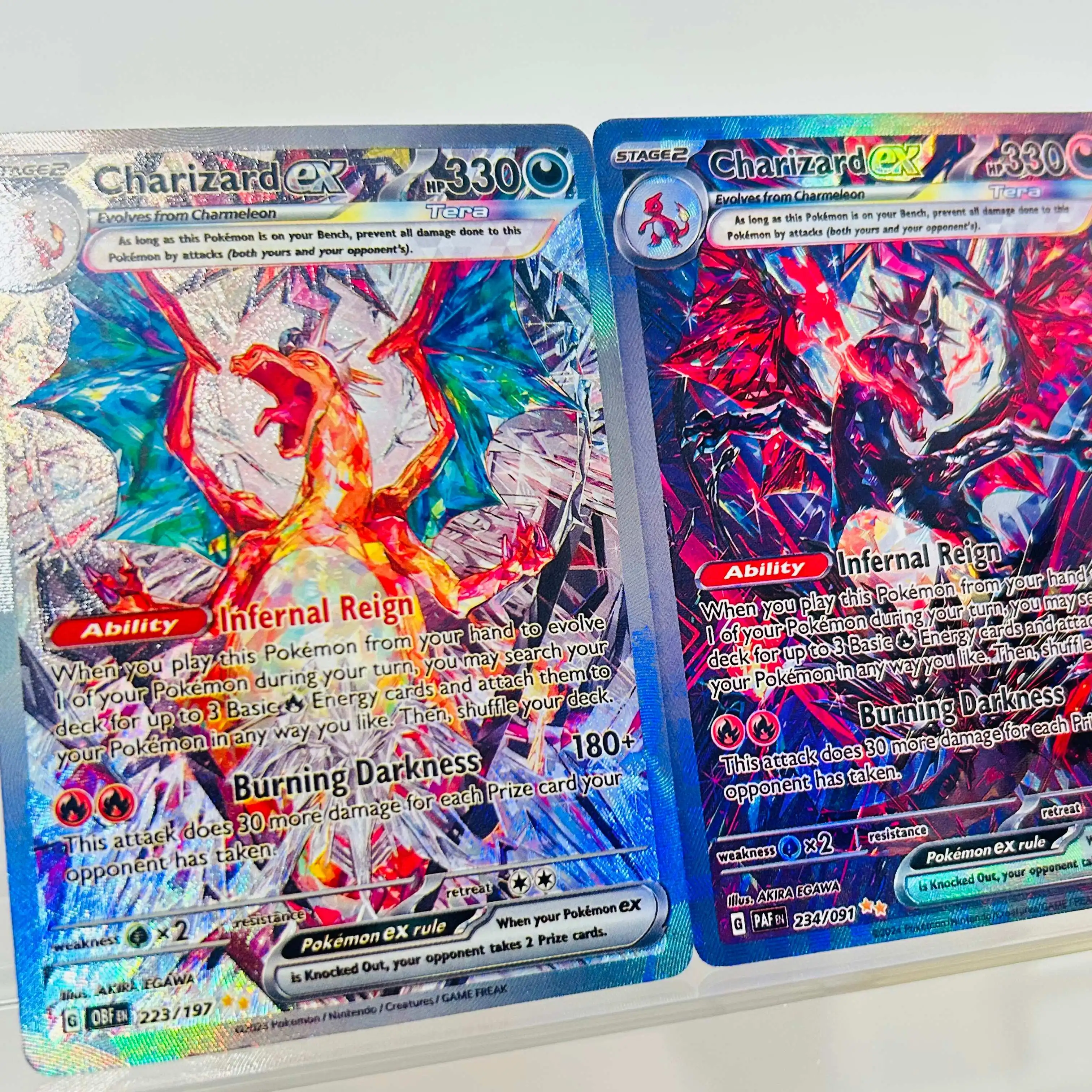 DIY  Charizard ex 223/197 Foil - đánh giá và giá Board Game Anime