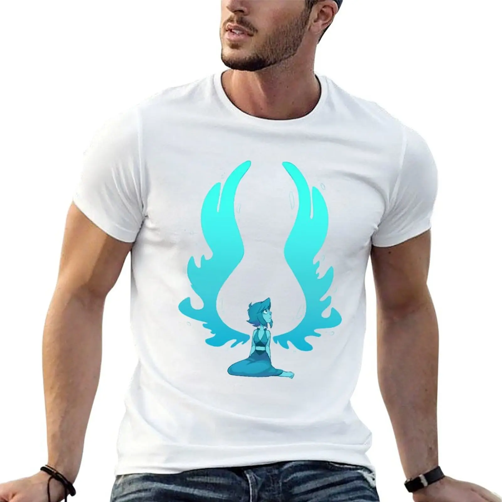 

Water Gem T-Shirt t shirts for man graphic tees anime tshirt T-Shirt