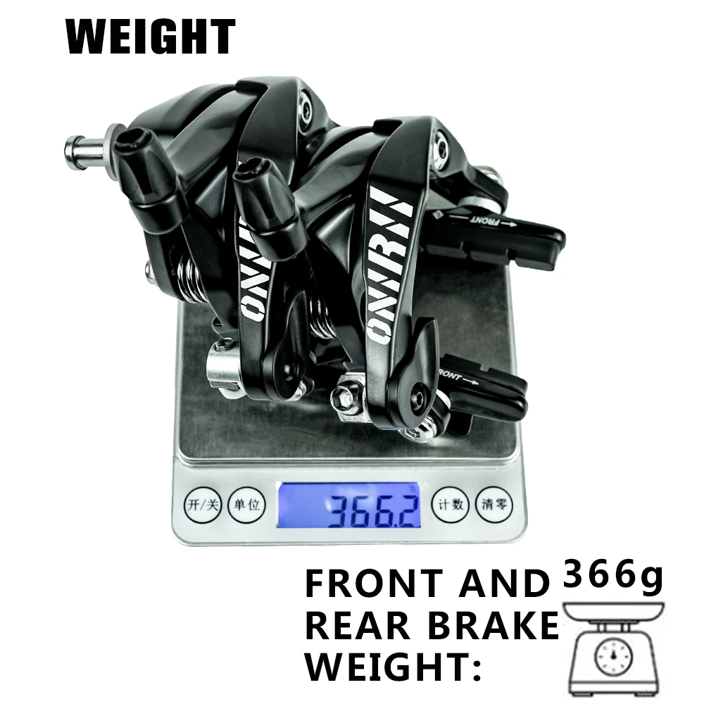 ONIRII Road Bicycle Brake Caliper Folding Bicycle Brake Bike Side SLR-EV Dual Pivot Center Mount Front Rear 105 R7000 R8000