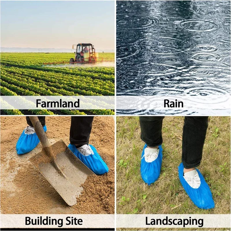 AS96-300Piece Sepatu Luar Gesper T Sekali Pakai Dispenser Tahan Air Penutup Sepatu Tahan Debu untuk Penutup Sepatu Otomatis