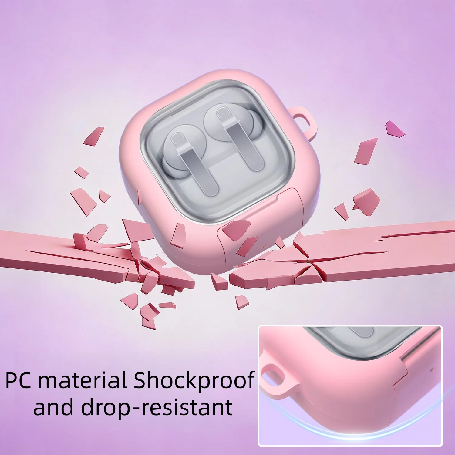 

Protective Case for Samsung Galalxy Buds 4/4 Pro Holder Cover, Earbuds Cover with Phone Stand Function, Shockproof Buds4 Case