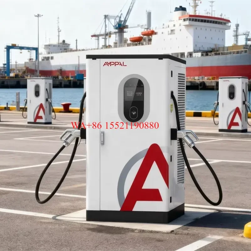 WMWMNU for Amppal New 320-480kw Commercial High Power Customize Integrated Dual Gun DC Fast Charging Station for Electric
