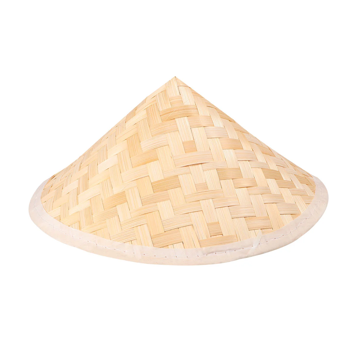 Oriental Hat Hats Decor Asian Bamboo Weaving Rice Farmer Conical Wooden Funny Party