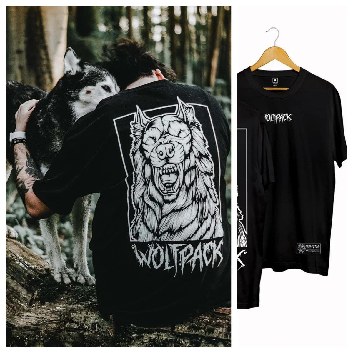 ABYSS HOUND TEE Retro Tattoo Art Style Summer Casual T-Shirt Men's and Women's Luxury Brand Top