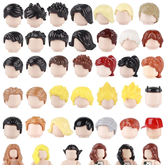 Lego hair pieces best sale