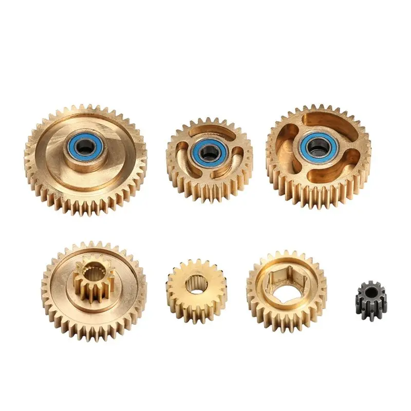 B78B-Gear Synchronizer Set Bevel Motor For Gearbox- For 1/14 Tamiya Truck Tractor Trailer R620 MAN VOLVO Scania Upgrade Parts