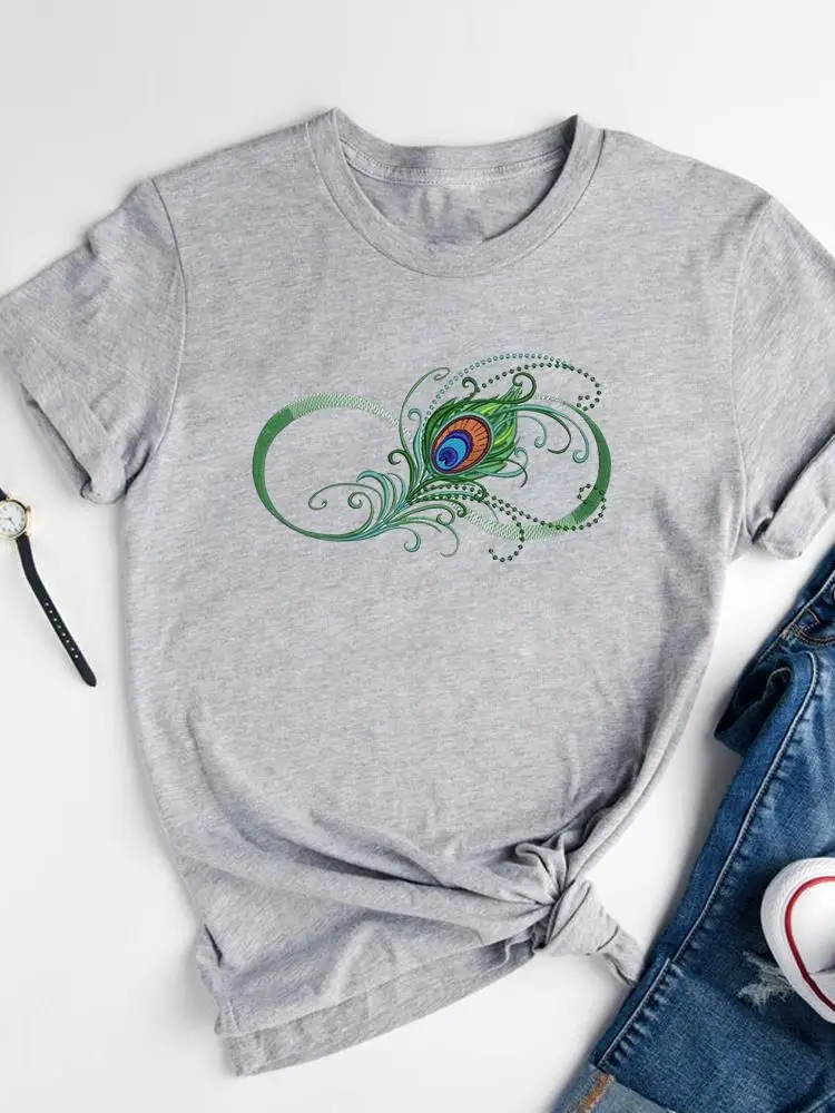 

Fashion Casual Tee Summer Short Sleeve Printed Clothes Lovely Style 90s Trend Women Clothing Female T Graphic T-shirts