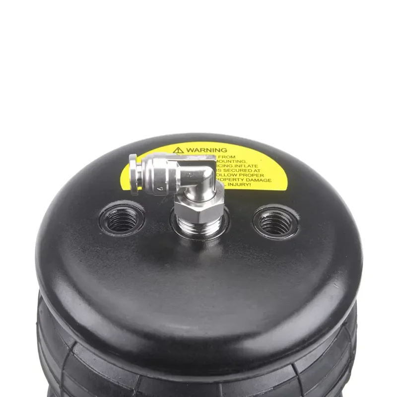 New 2pcs 3E2200 Rotary Corrugated Pipe Quick Connector SS304 Tooth 1/4 Thread Three-Wheel Suspension Parts with Rubber Air