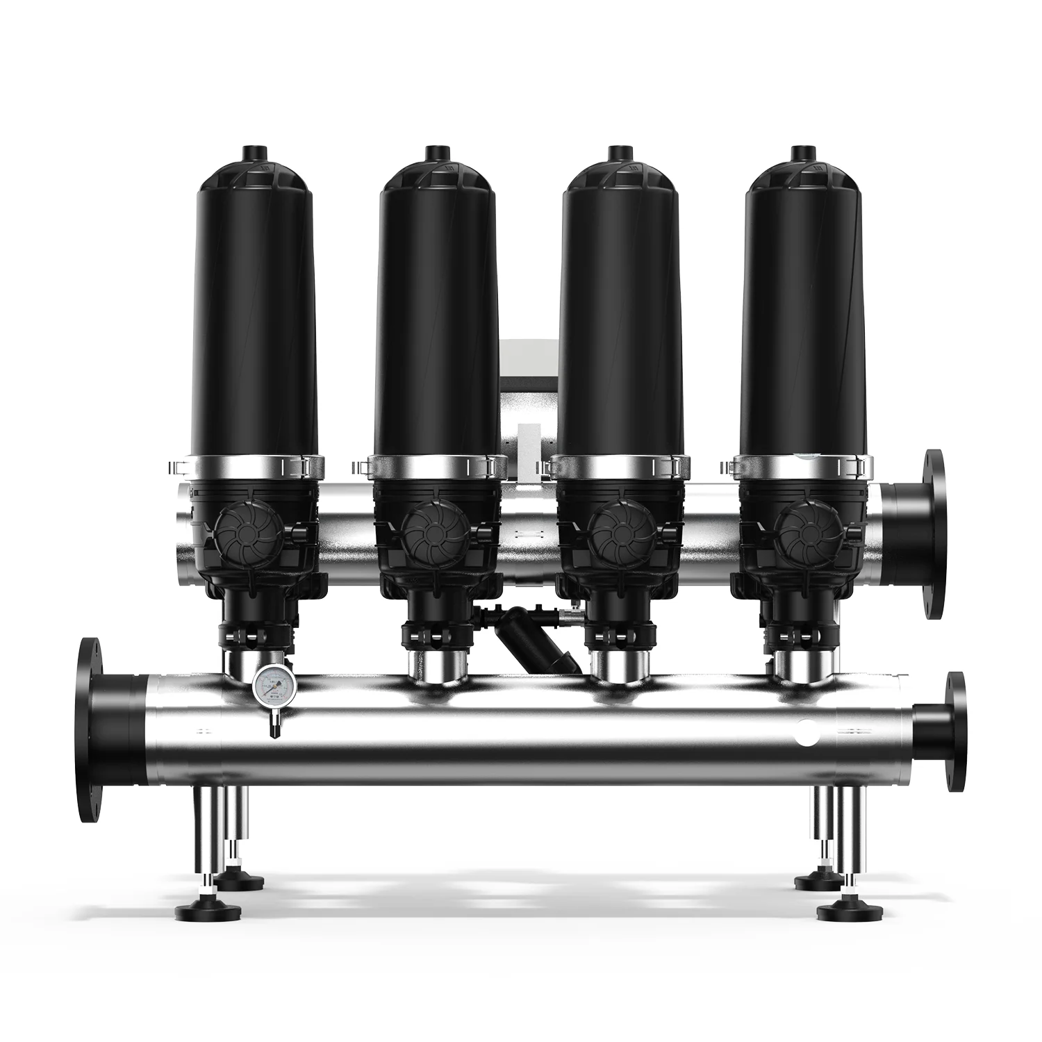 

3 INCHES SELF-CLEANING DISC FILTRATION EQUIPMENT AUTOMATIC Plastic Disc Water Filter for Drip Irrigation System