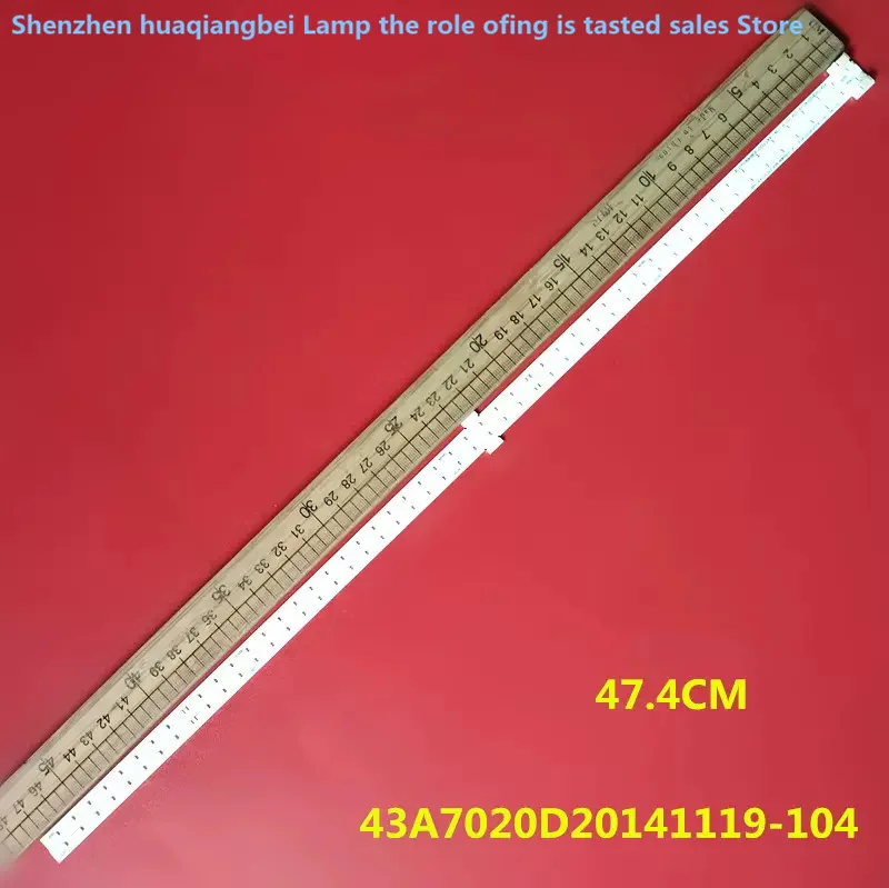 

Brand new applicable LED Backlight Strip for SKYWORTH 43E6200 light strip 43A7020D20141119-104-03-L LCD BACKLIGHT