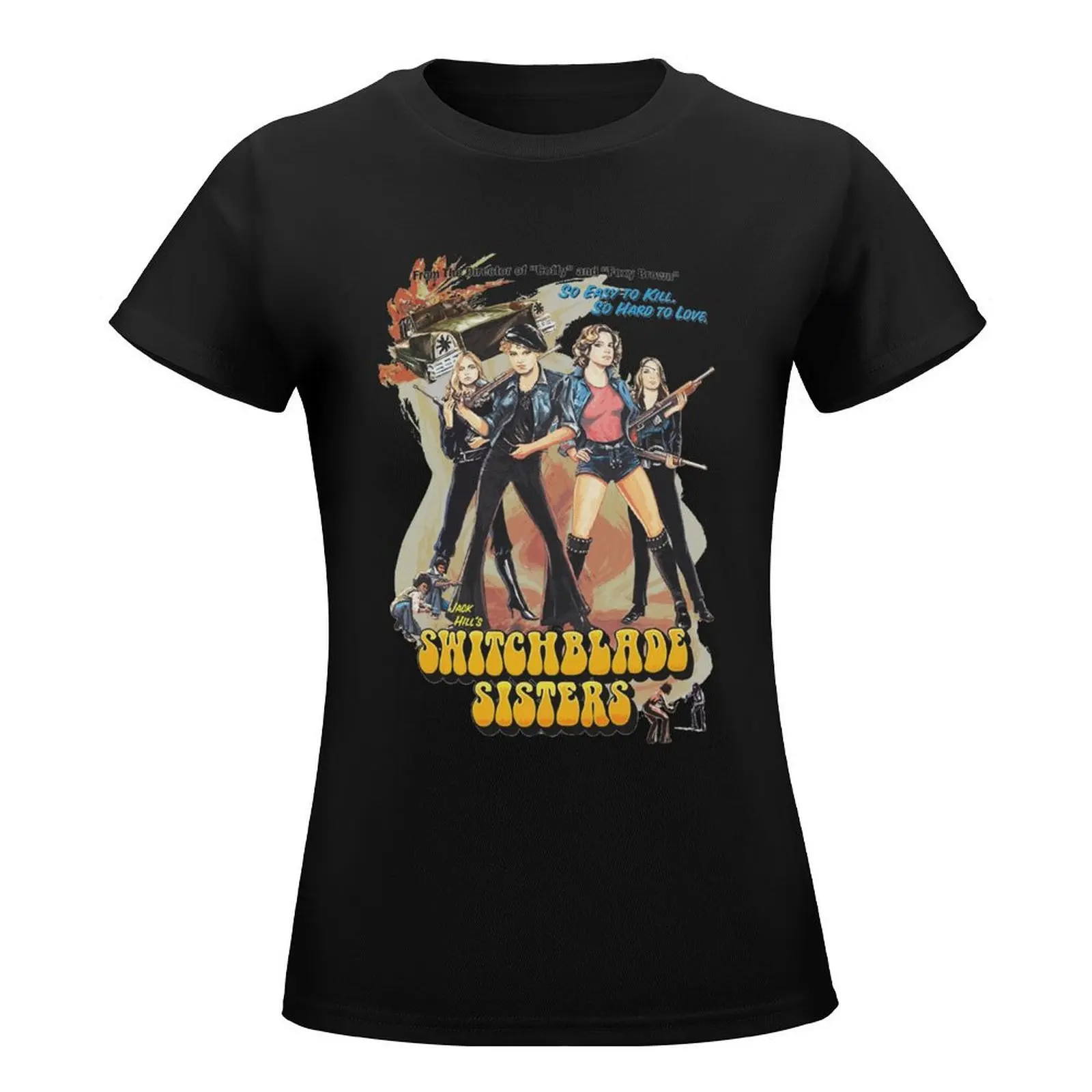 Switchblade Sisters T-Shirt tees new edition Women tops