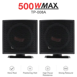 2pcs Mini Dome Tweeter 500W High Efficiency Car Speakers Super Loud Loudspeaker Music Stereo Horn for Car Audio System