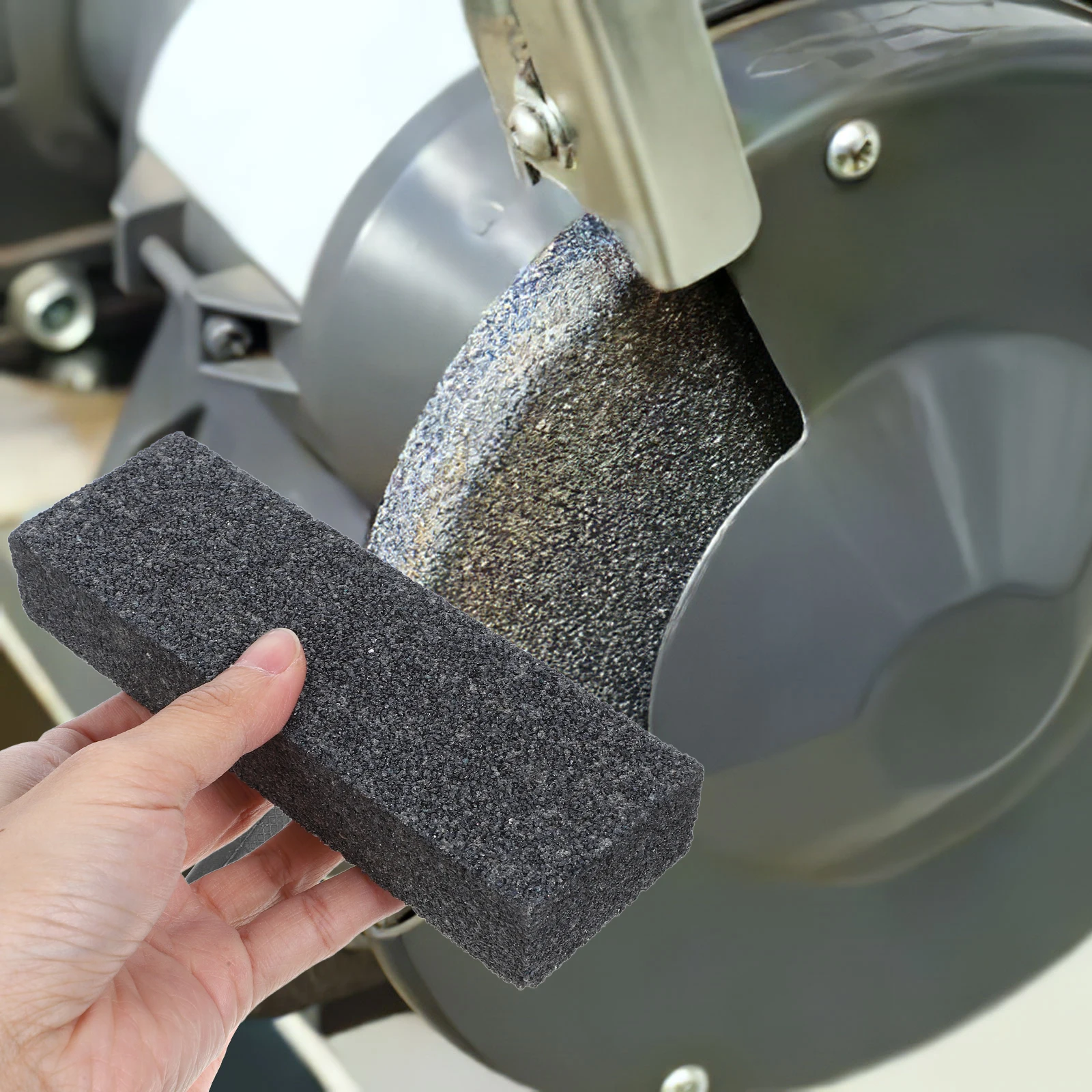 

2 Pcs Black Silicon Carbide Dressing 20 24 36 Grit Grinding Blocks Whetstone Sharpener Tool Abrasive Shaping Grinder