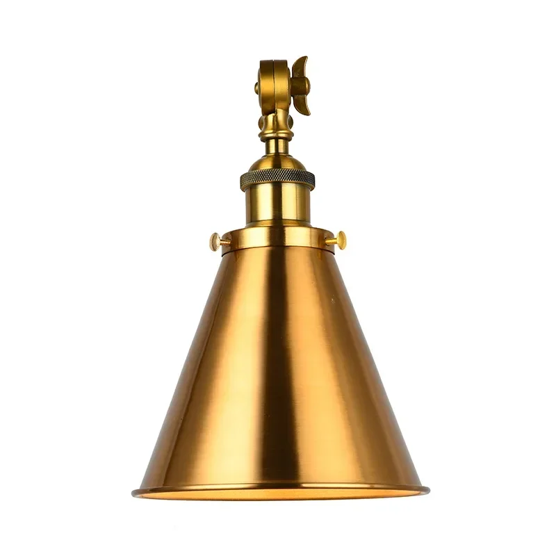 

bar coffee shop American style long arm hand bedside study corridor restaurant creative adjustable wall lamp with switch