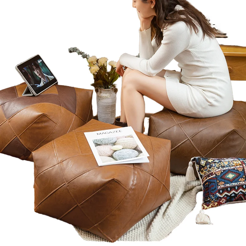 モダンデザインビーズクッションソファ-家庭＆オフィス用-防水屋外プーフ-工場卸売