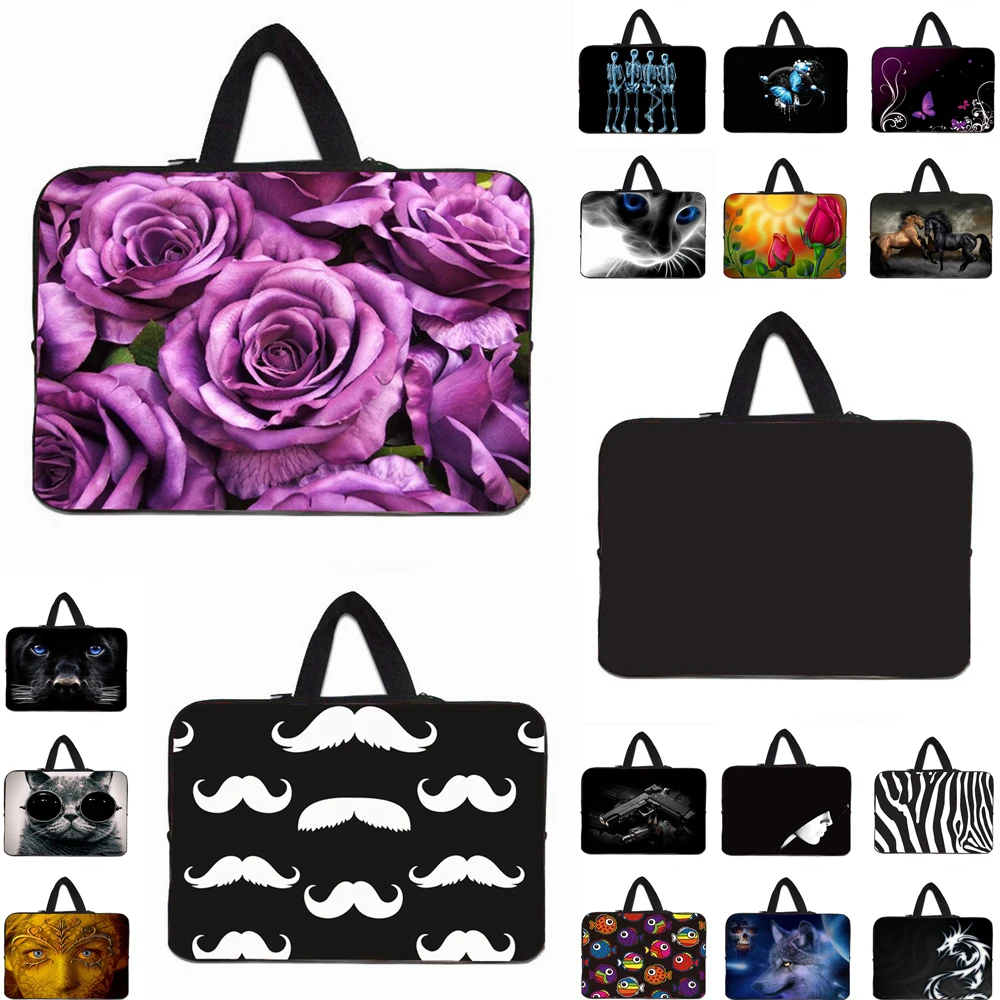 Laptop Neoprene Bag for MacBook Air 13.6 15.3 M3 A3113 A3114 Women Men Handbag for MacBook Pro 13 14 16 M1 M2 A2779 A2991 DOOGEE