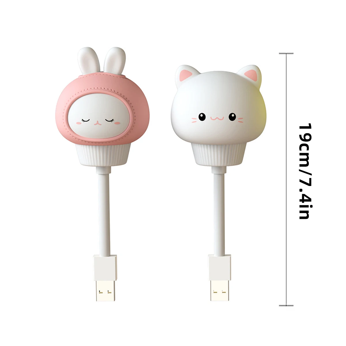 New USB Remote Control Night Light Cartoon Design Suitable for Children and Infants Bedrooms Decorative Bedside Lamp for Kids