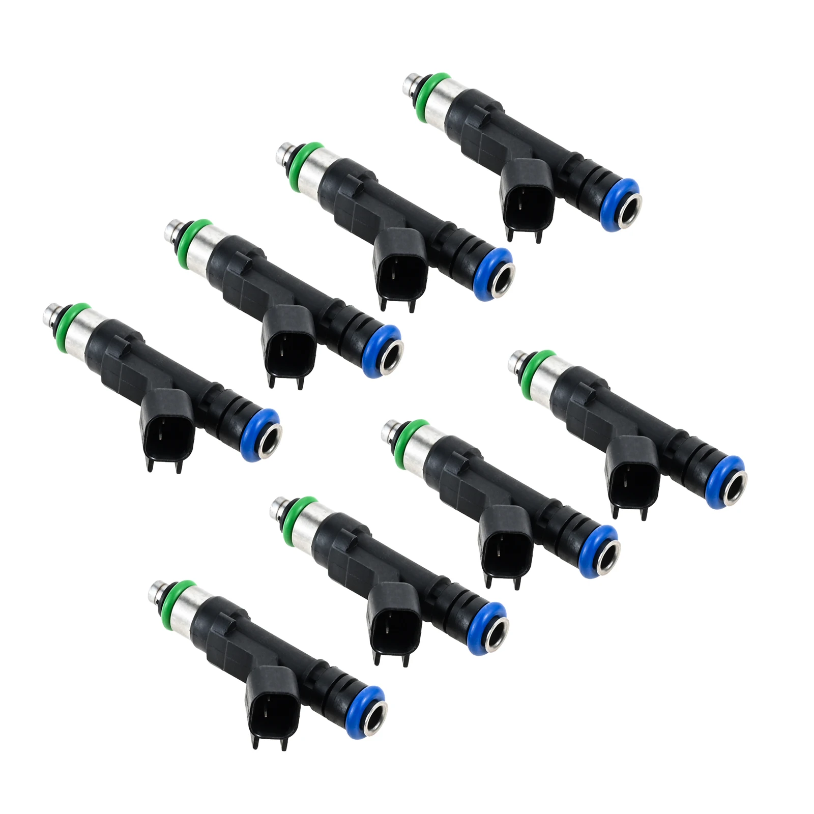 8pcs Fuel Injectors 0280158083 for Cadillac SRX XLR 2007-2009 DTS STS Buick Lucerne 2006-2011 4.6L V8 Replaces 12597871 12577869