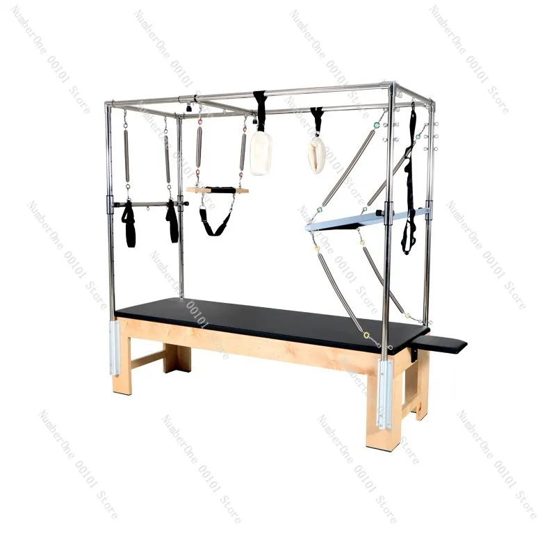 Women’s Yoga Multi-functional Three-in-One Training Equipment, Oak Bed for Complete Fitness Sessions
