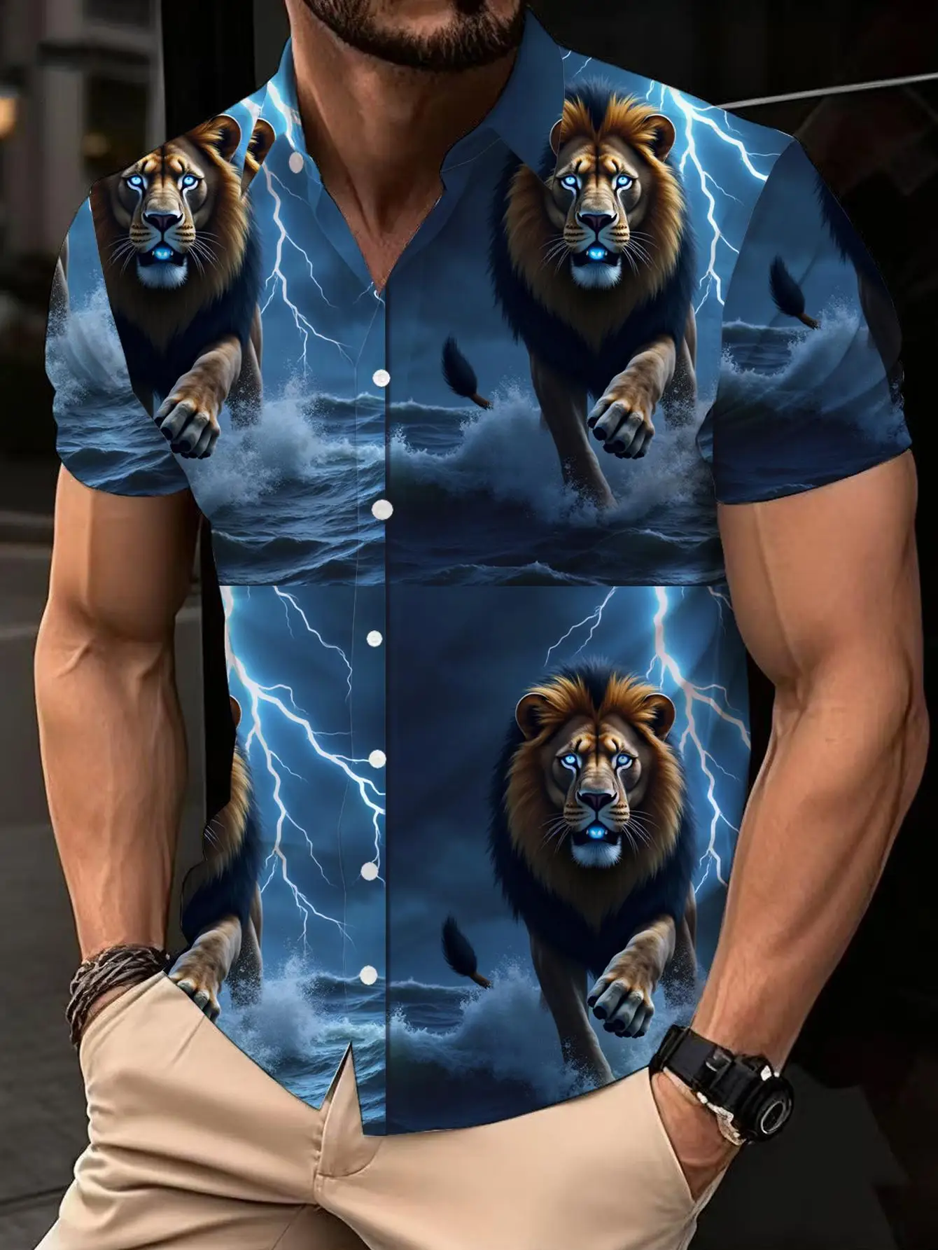 1pcs Men's shirts 2026 Summer 3D Printed Short sleeve Y2k streetwear Gym t-shirt man Breathable football tops Quick Dry Couple