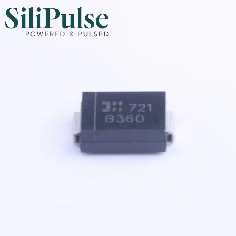 (50-200pcs) B360-13-F SMC(DO-214AB) 100% Original In Stock 700mV@3A 60V 500uA@60V 3A