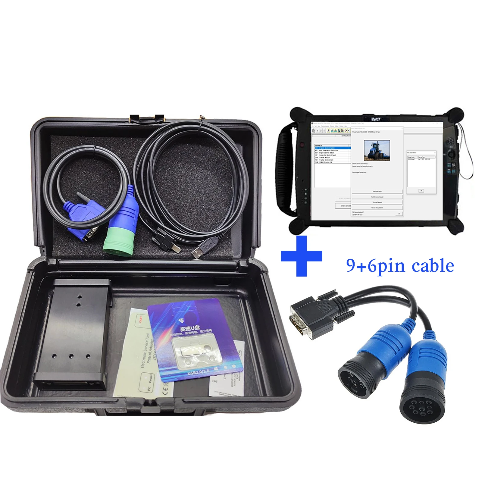 For DPA 5 EST V8.6 V9.10software and table pc/t430 pc Diagnostic Tool Scanner For DPA5 Holland Electronic Service Tools