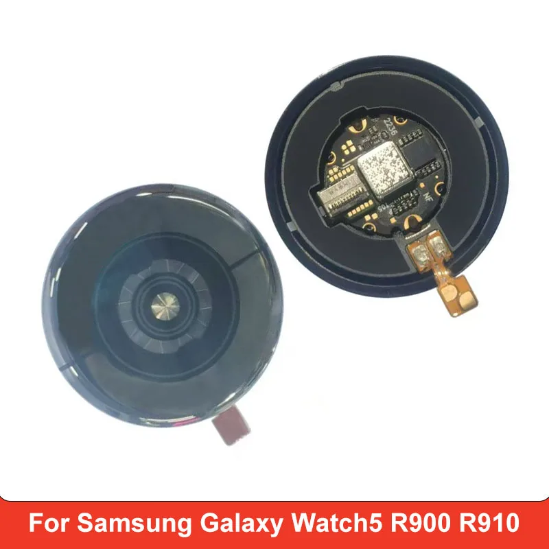 Glass Back Cover with Heart Rate For Samsung Galaxy Watch5 R900 R910 Repair Spare Part for Watch 5