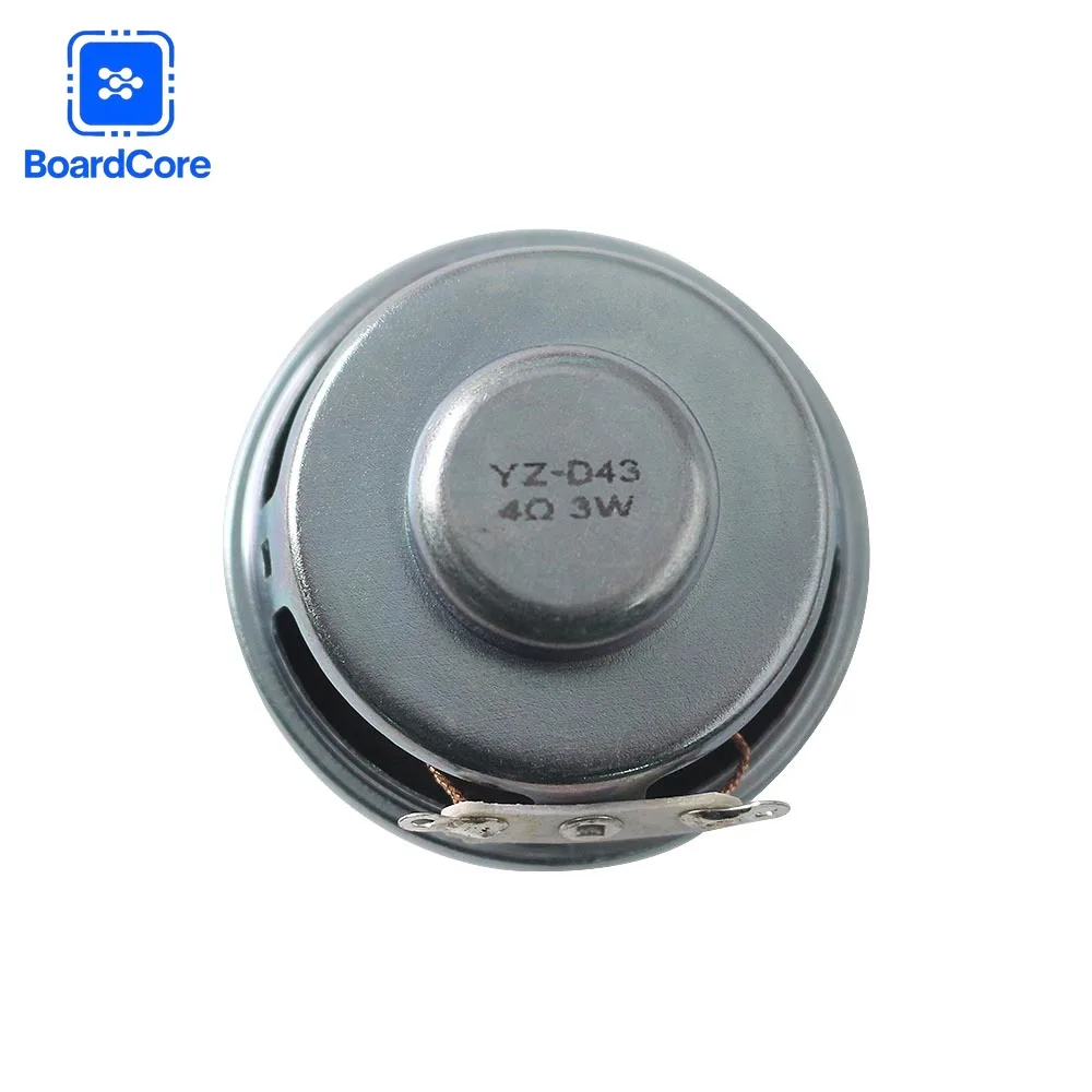 1-10pcs Mini Speaker 3W 4R  Horn Diameter 40MM Amplifier Rubber Gasket Loudspeaker 3-Watt 4 Ohm for Arduino / Diy