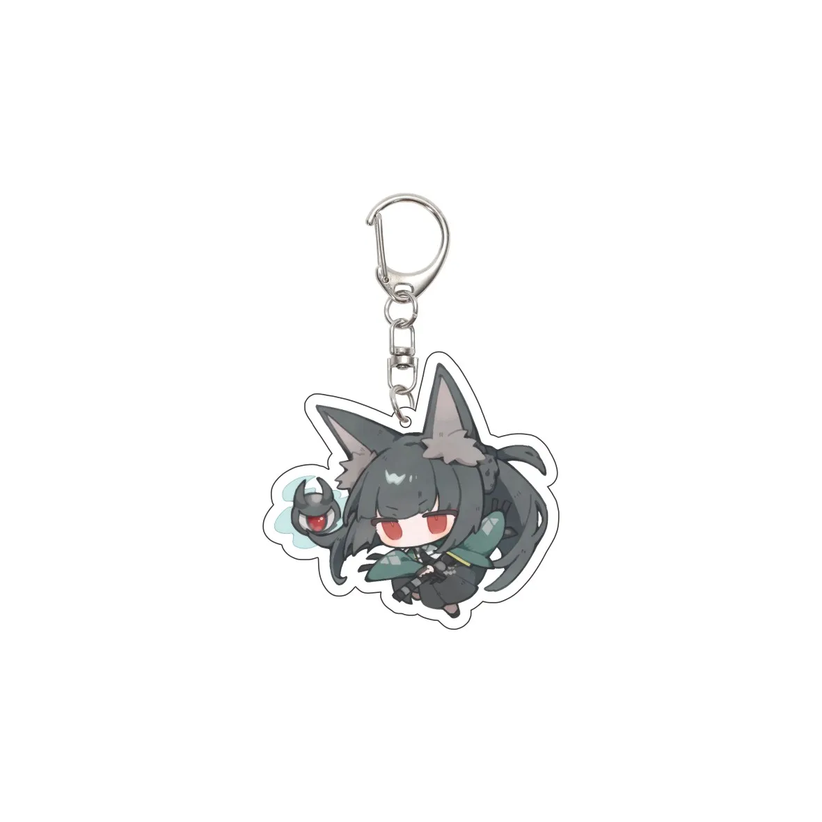 55MM Anime Zenless Zone Zero Keychain Hoshimi Miyabi Key Chain Acrylic Model Plate Christmas Gifts